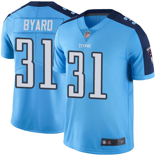 Tennessee Titans Limited Light Blue Men Kevin Byard Jersey NFL Football 31 Rush Vapor Untouchable